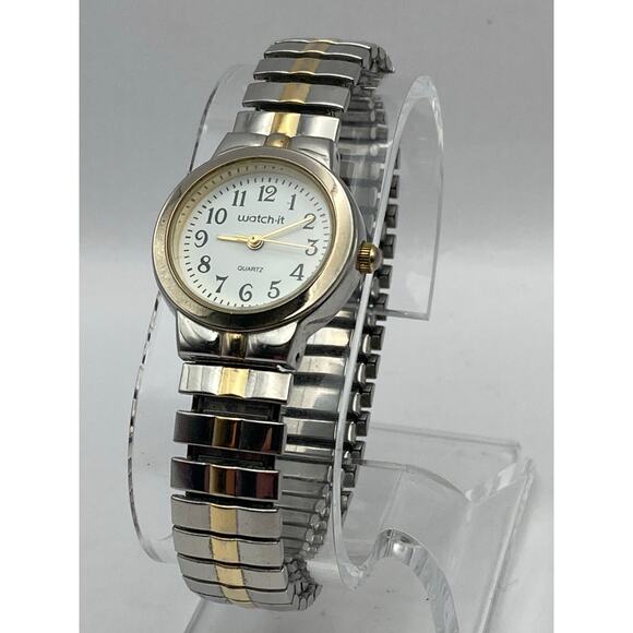 Watch-It Women's Quartz Watch 25mm Expandable Band - New Battery - Picture 2 of 6
